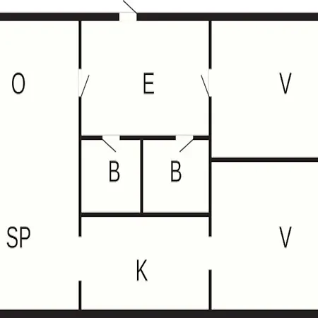 Appartement 4 Person In *